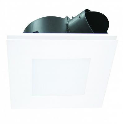 AIRBUS 250 EXHAUST FAN WHITE 14W 3CCT LED SQUARE FASCIA